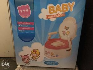 Unused potty seat pink colour for sale in just 600