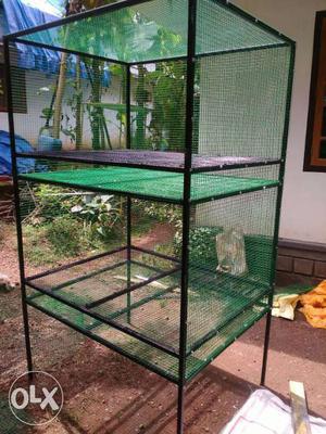 4x3x2 feet 2box tray type cage