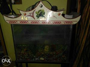 Aquarium with stand, good condition with oxygen