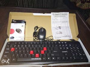 Brand New key board and mouse With Bill 6 months
