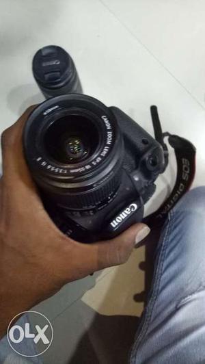Canon 700d with 2 lens