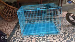 Dog cage urgent sale fixed rate 6 mnths used no discount
