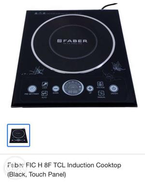 Faber Induction Cooktop absolutely new