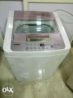 Free home delivery top load LG turbodrum washing machine