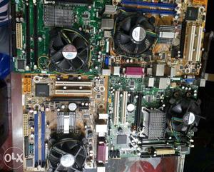 Sell old Core2duo motherboard cpu with fan