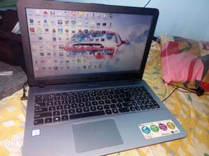 Silver Asus Laptop just 2 months old