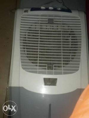 White And Grey Portable AC Unit