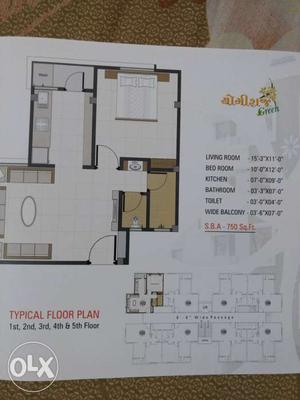 1bhk flate 16lakh selling urgently.price