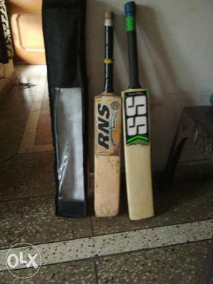 2 bats.1 rns,2. Ss both leather bats for acdmy players