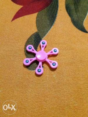 6-pointed Pink Hand Spinner