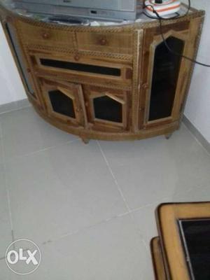 A tv cabinet corner