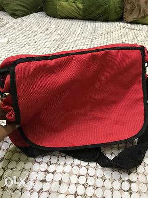 Baby diaper bag - mint condition American
