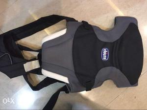Baby's Black And Gray Chicco Carrier