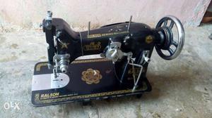 Black And Gray Ralson Sewing Machine
