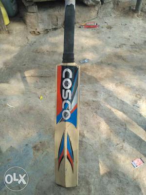 Black, Red, And Brown Cosco Cricket Bat