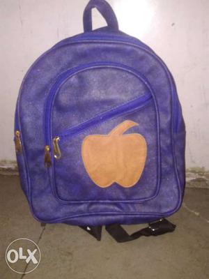 Brand new blue coloured bag with 5 compartments.