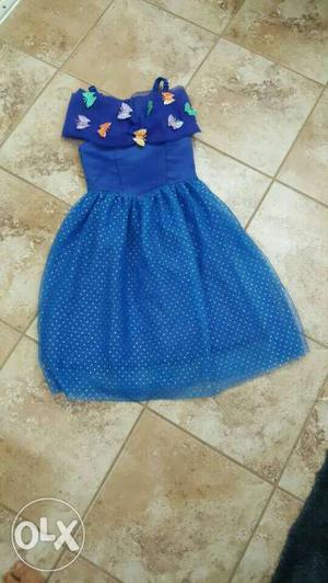 Cindrella Dress 5-6years size New Party wear gown