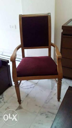 Comfortable wooden chair in high quality wood and