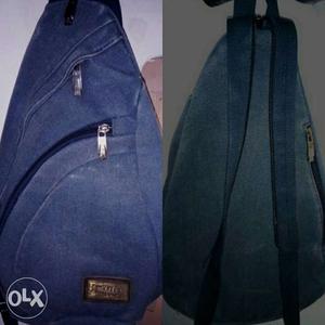 Denim bagpack