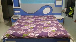 Double bed with inbuilt storage with sleeping