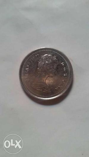 Elizabeth Silver Coin  Canada coins Good candiyans