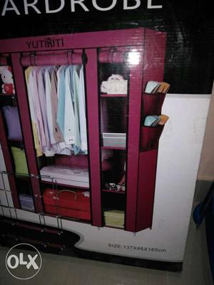 Folding Almirah Almost New Condition Hardly Used,