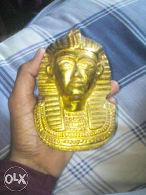 Gold-colored Sphinx Decoration