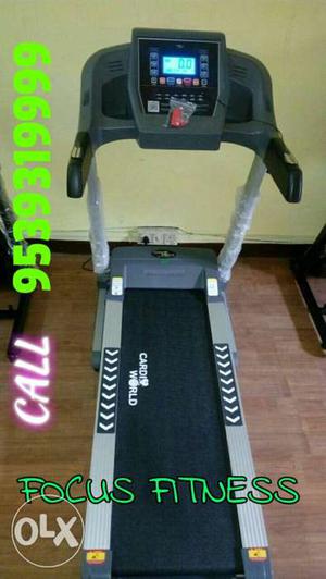 Gray Cardio Treadmill