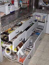 Gray Kitchen Cupboard