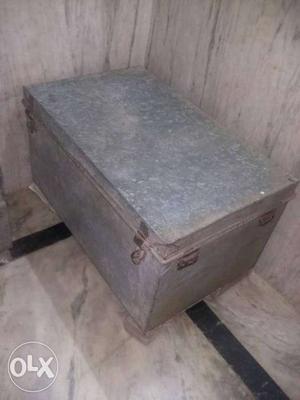 Grey Metal Chest