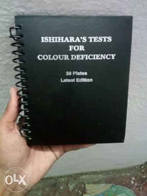 Ishihara's Tests For Colour Deficiency 38 Plates, color