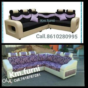 L Corner sofa set brand new with good quality