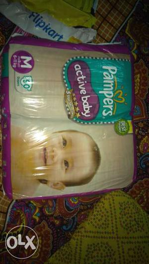 Medium Size pampers Mrp is  Limited Stock