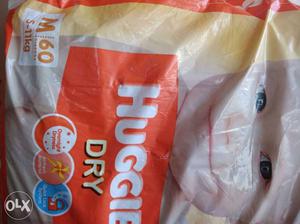 Medium size Huggies pack of 60 mrp 730rs and