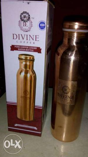 New Gold Divine Water Bottle With Box at wholesale price