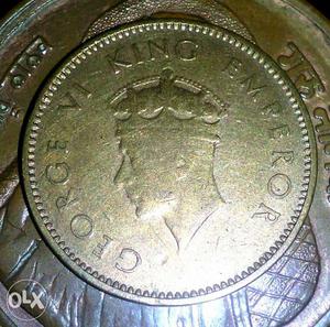 Old coins 1/4 Anna In very good condition (NEW)