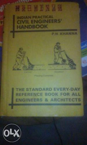 P.N Khanna civil engineering hand book for IES