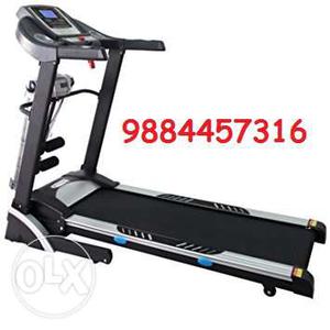Treadmill Motorised and Manual used for good health weight