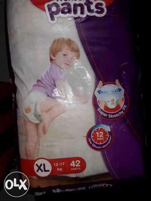 XL 42 Pants Diapers Pack