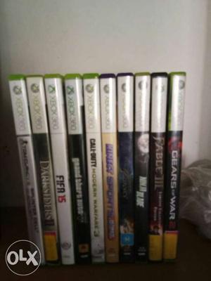 Xbox 360 games Each game have different cost...