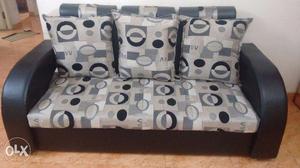 Fabric sofa set - 3+1+1 with Cushions