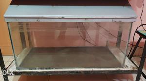 Rectangular fish tank with roof. 2ft × 1ft