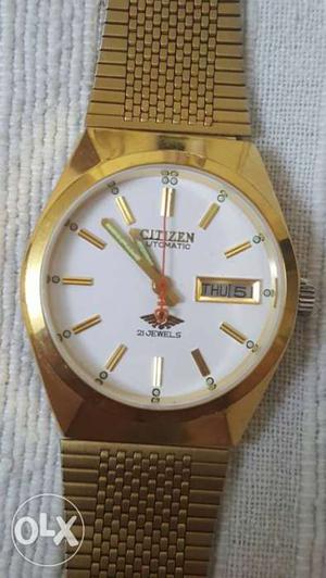 40 year old Antique Vintage Automatic Citizen Watch. Made in