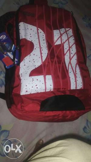 American tourister Red And White 21 Backpack