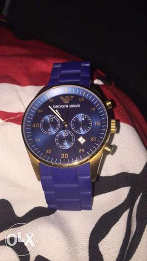 Armani watch for sale which is officially used