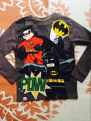 Black Pow Batman Long Sleeve Shirt