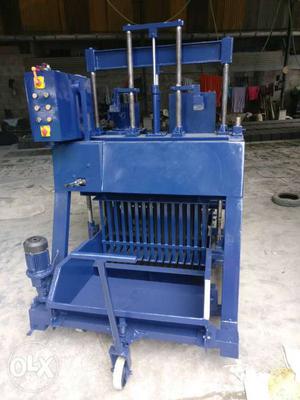 Blue Hydraulic Machine