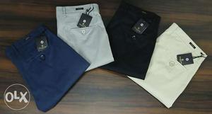 Blue,gray,black And White Pants