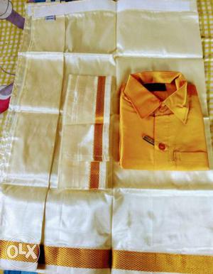 Brand New Pattu Lungi dress for 5 years boy