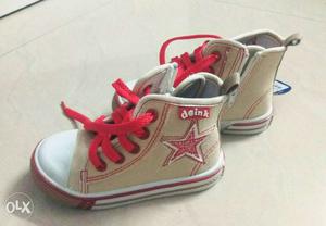 Brand new kids footwear 349rs each.. 20 and 22